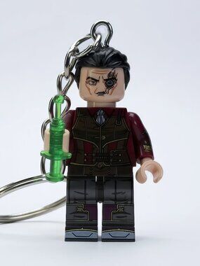 Arcane Silco Custom Minifigure Keychain